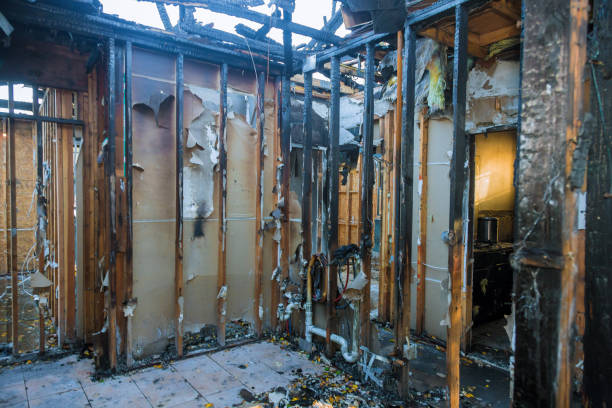Professional Soot Cleanup technician working in Loretto, PA